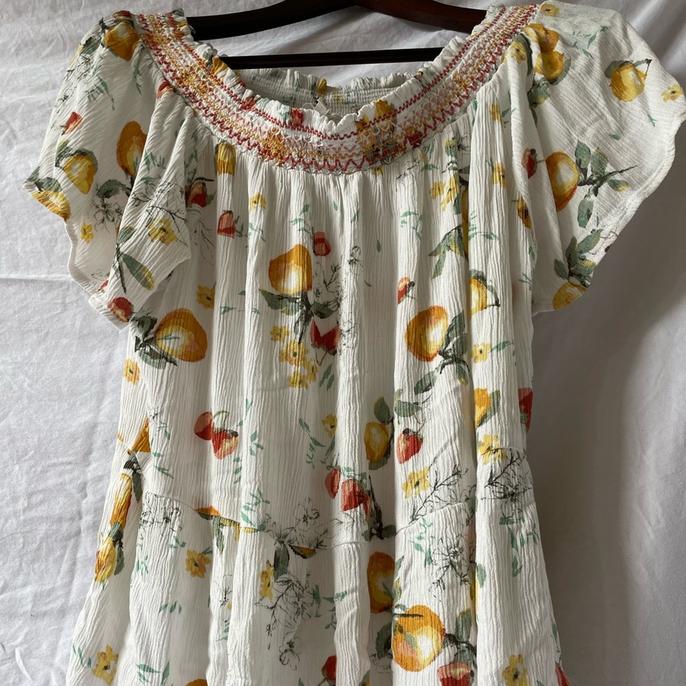 Maurice’s off shoulder summer top